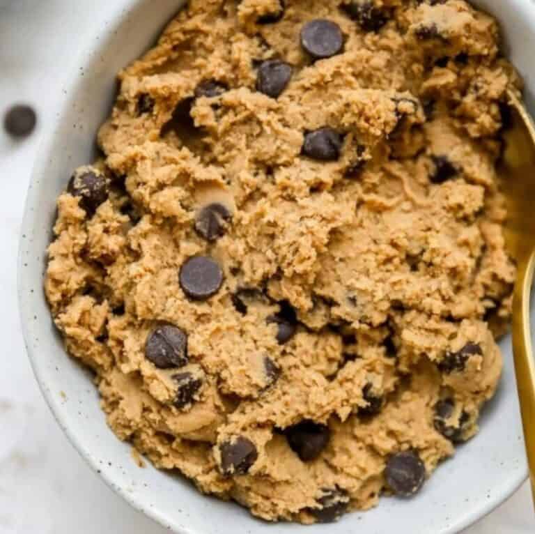 Simple No Protein Powder Cottage Cheese Cookie Dough Recipe Grid Sub